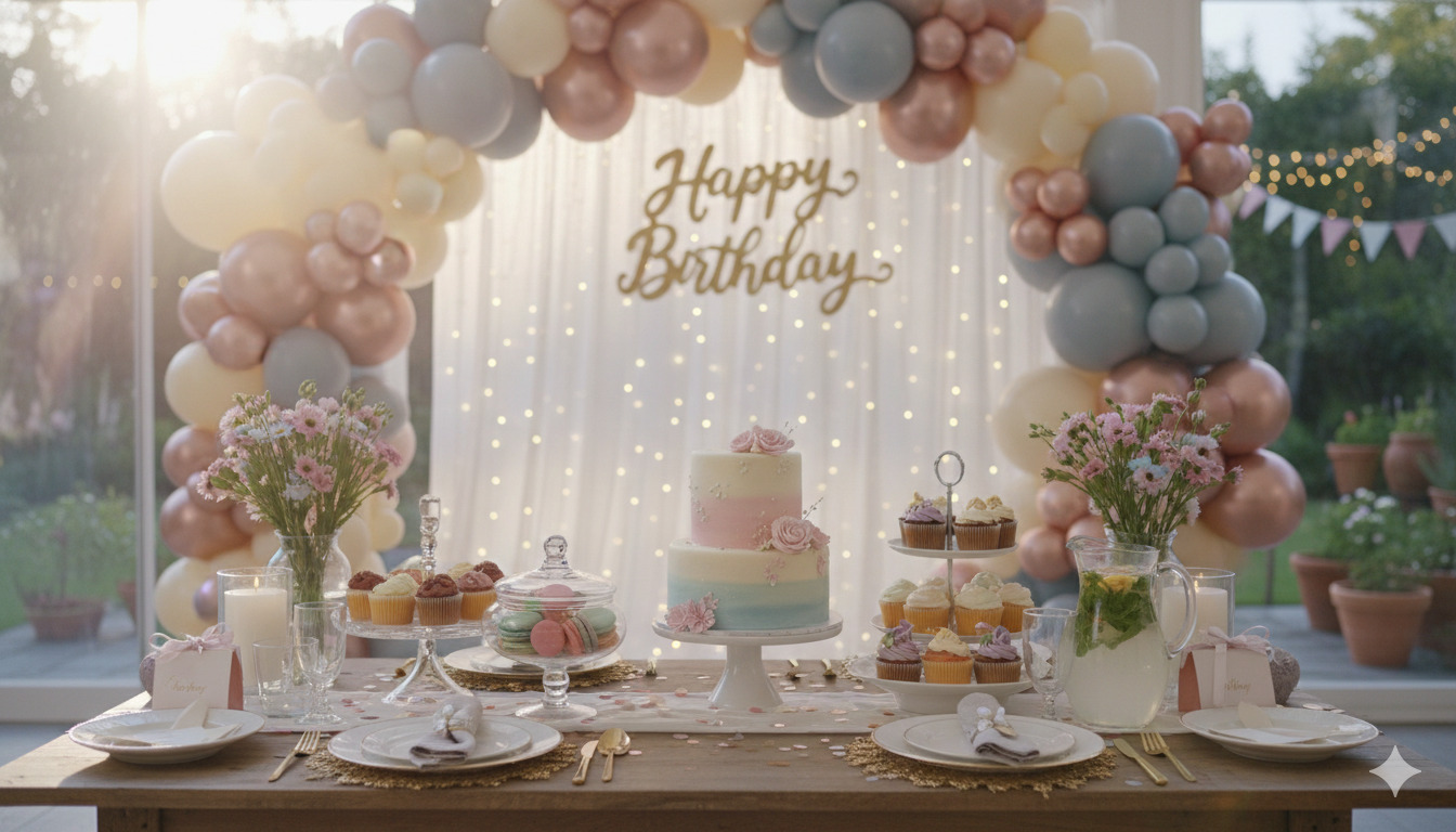 Birthday Party Styling